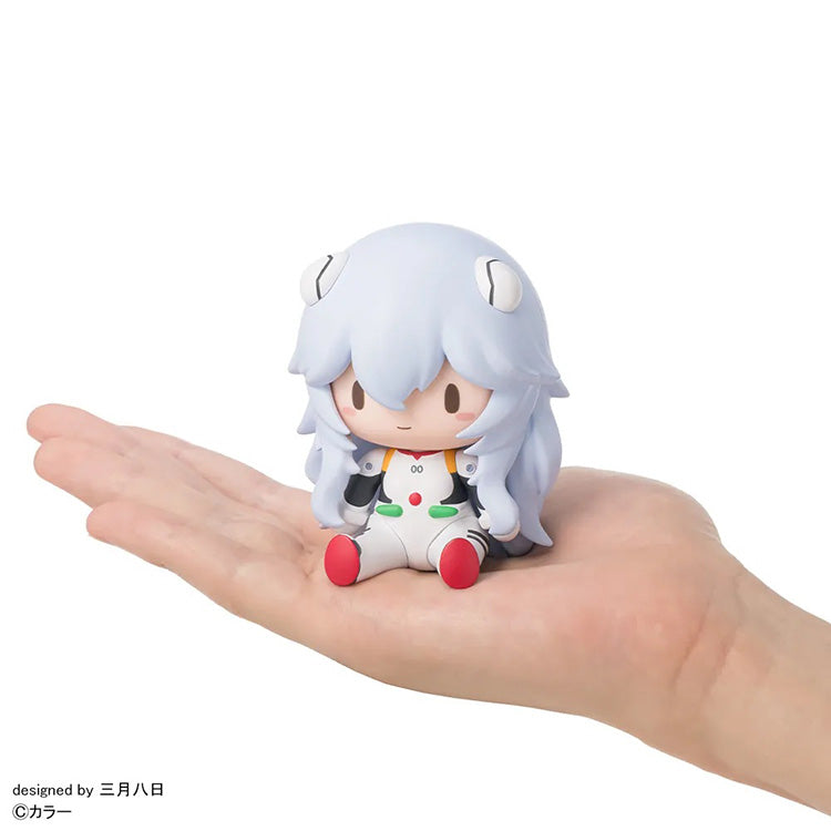 Evangelion 3.0+1.0 Rei Ayanami Fuwa Puchi deformed figure long hair