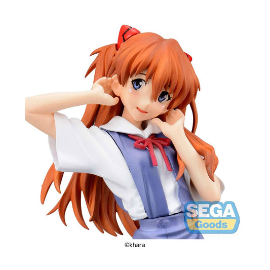 Evangelion XStellar Figure - Asuka Langley School Uniform Ver.