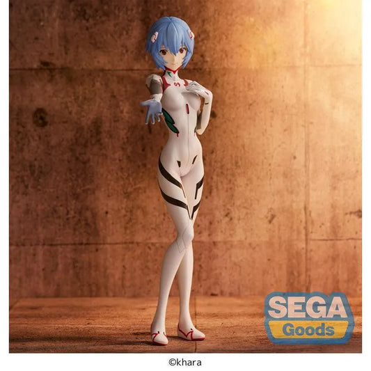 Evangelion SPM Figure - Tentative Name Rei Ayanami Hand Over/Momentary White - Doki Doki Land