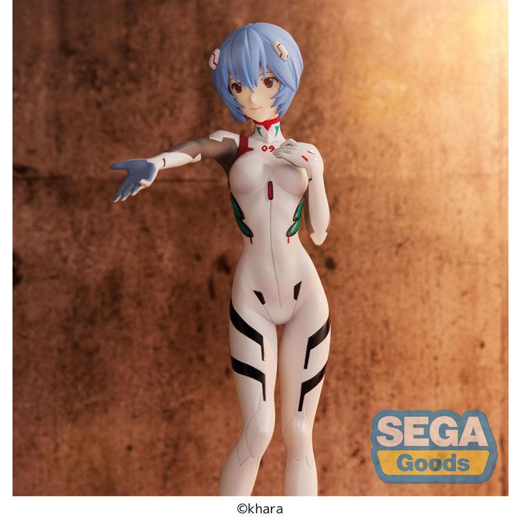 "Evangelion" SPM Figure - Tentative Name Rei Ayanami Hand Over/Momentary White