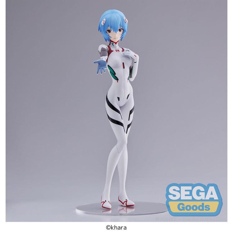 Evangelion SPM Figure - Tentative Name Rei Ayanami Hand Over/Momentary White - Doki Doki Land 