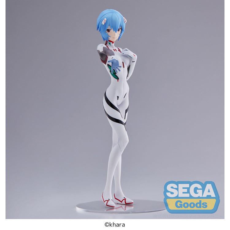 Evangelion SPM Figure - Tentative Name Rei Ayanami Hand Over/Momentary White - Doki Doki Land 