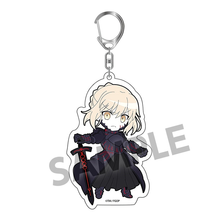 Fate Grand Order Pikuriru! Trading Acrylic Keychain Vol.1