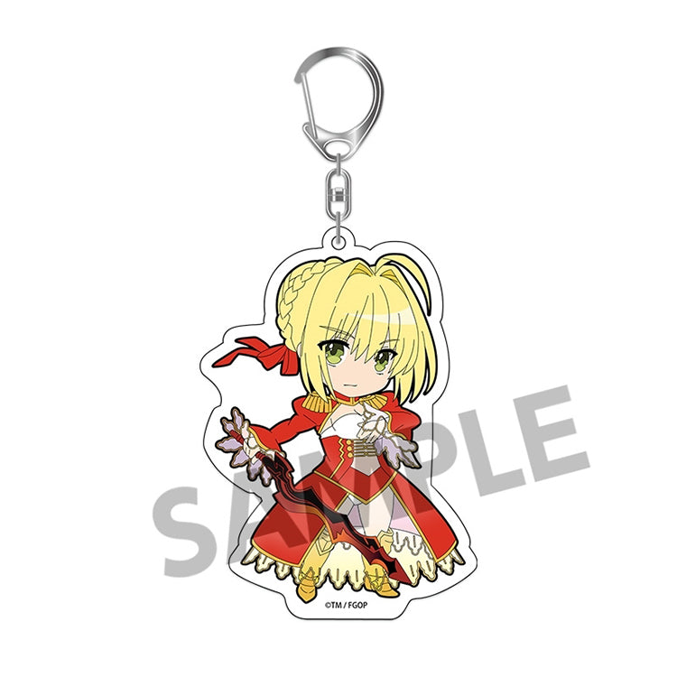 Fate Grand Order Pikuriru! Trading Acrylic Keychain Vol.1