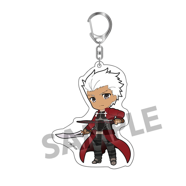 Fate Grand Order Pikuriru! Trading Acrylic Keychain Vol.1