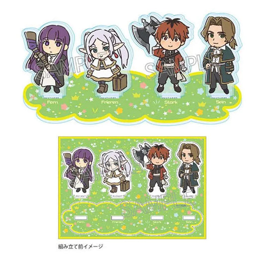 Frieren: Beyond Journey's End Anime Merch - Party Collection Acrylic Stand New Party Ver. - Doki Doki Land