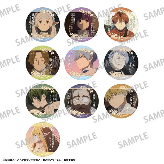 Frieren: Beyond Journey's End Anime Merch - Trading Famous Quote Tin Badge Vol.2 - Doki Doki Land