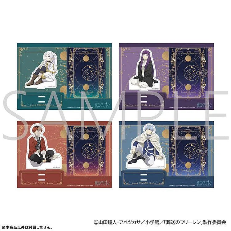 Set Decorazioni Torta Anime Frieren | 6 Topper In Acrilico Personaggi | Frieren Himmel Heiter Eisen Stark Fern