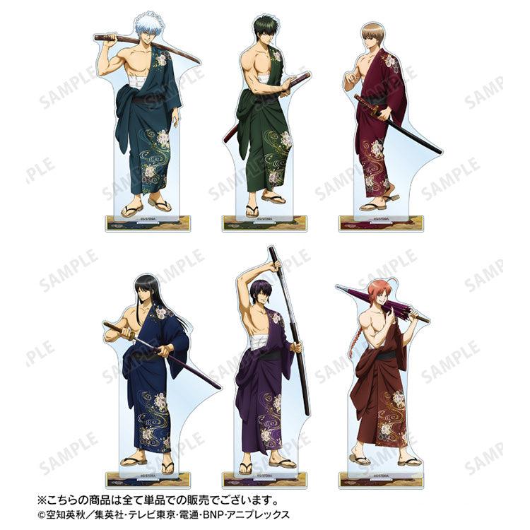 Gintama Anime Merch - Gintoki Sakata Japanese Sarashi Outfit ver. BIG Acrylic Stand - Doki Doki Land 