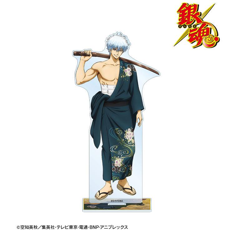 Gintama Anime Merch - Gintoki Sakata Japanese Sarashi Outfit ver. BIG Acrylic Stand - Doki Doki Land 