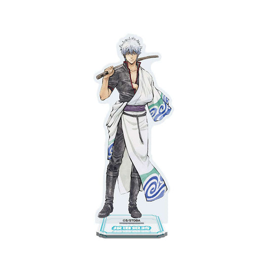 Gintama Anime Merch - Gintoki Sakata Matte Acrylic Stand (Kachou Fuugetsu)