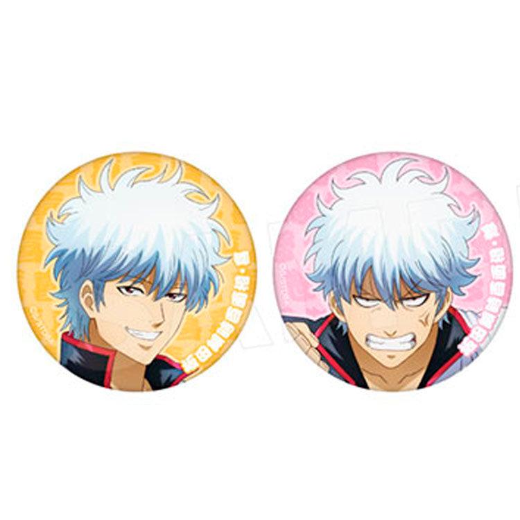 Gintama Anime Merch - Gintoki Sakata Matte Can Badge Collection (1 Random) - Doki Doki Land 