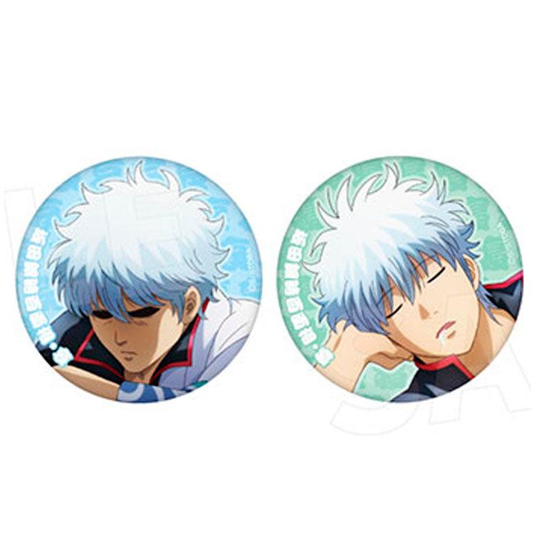 Gintama Anime Merch - Gintoki Sakata Matte Can Badge Collection (1 Random) - Doki Doki Land 