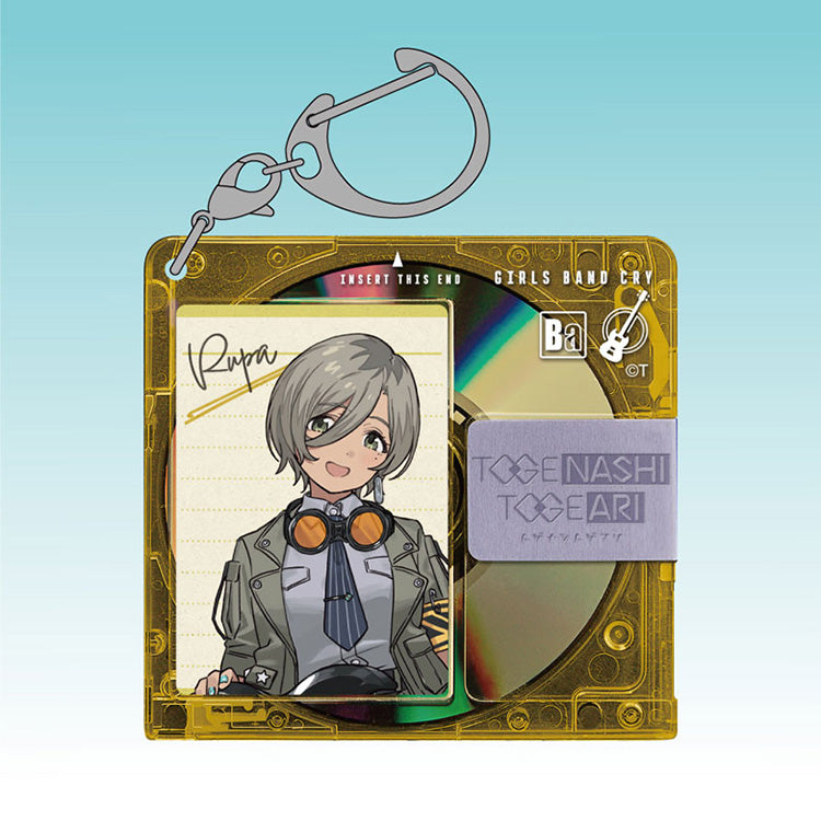 Girls Band Cry Anime Merch - Disk Style Acrylic Multipurpose Keychain