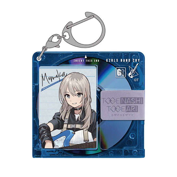 Girls Band Cry Anime Merch - Disk Style Acrylic Multipurpose Keychain
