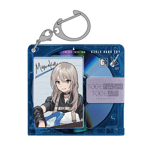 Girls Band Cry Anime Merch - Disk Style Acrylic Multipurpose Keychain