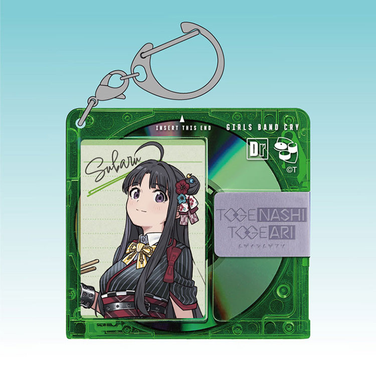 Girls Band Cry Anime Merch - Disk Style Acrylic Multipurpose Keychain