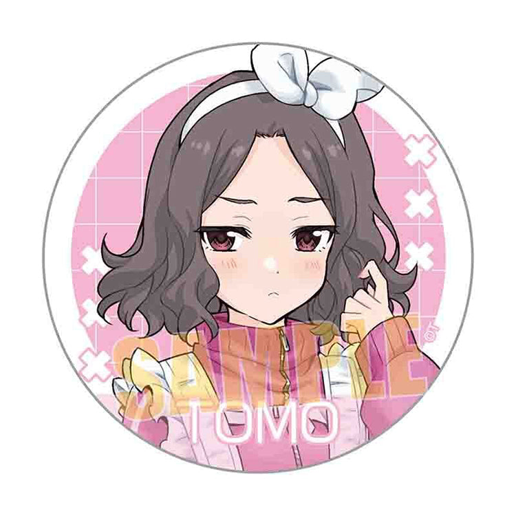 Girls Band Cry Jersey Maid trading can badges, 57×57mm, featuring characters in maid-style outfits, one random badge per pack.