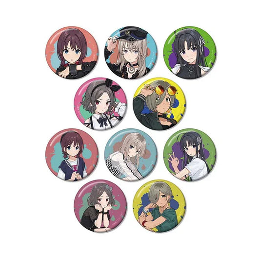 Girls Band Cry Trading Tin Badge ver.A