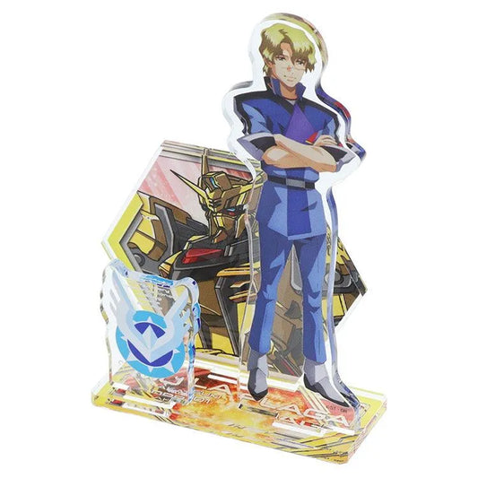 Gundam Anime Merch - Mu La Flaga & Akatsuki Gundam Acrylic Stand - Doki Doki Land