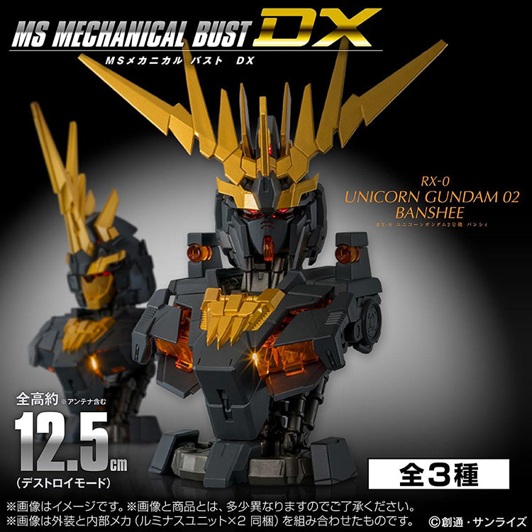 Gundam Blind Box - MS Mechanical Bust DX Unicorn Gundam 02 Banshee
