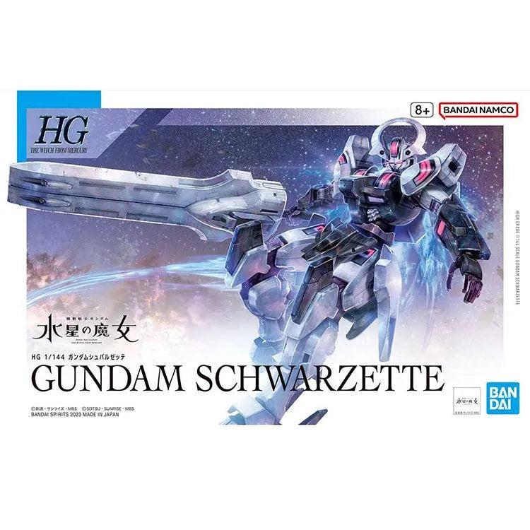 Gundam Model Kit - HGTWFM #025 Gundam Schwarzette 1/144 - Doki Doki Land 