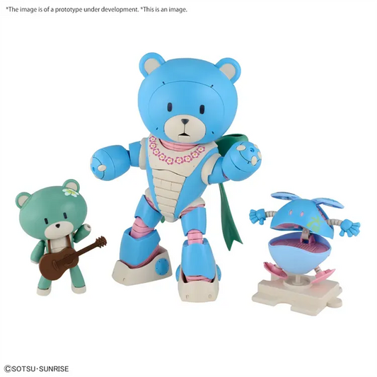 Gundam Model Kit - Beargguy Ohana & Aloharo Set 1/144 - Doki Doki Land