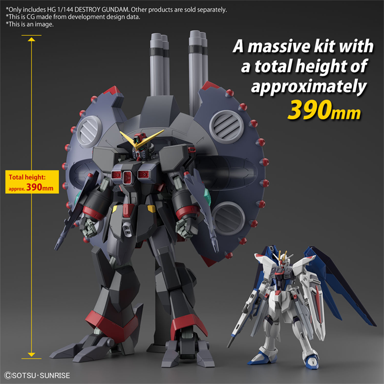 (Pre-Order END) "Gundam" Model Kit - Destroy Gundam 1/144 - Doki Doki Land 