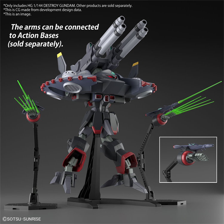 (Pre-Order END) "Gundam" Model Kit - Destroy Gundam 1/144 - Doki Doki Land 