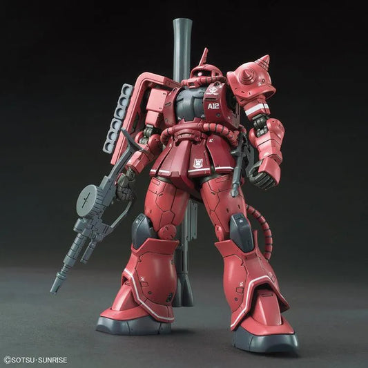 Gundam Model Kit - HGOG 024 MS-06S Zaku II Principality of Zeon Char Aznable's Red Comet Ver. 1/144 - Doki Doki Land