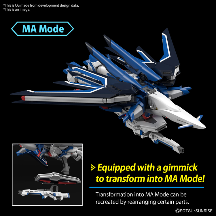 "Gundam" Model Kit - HG Rising Freedom Gundam 1/144