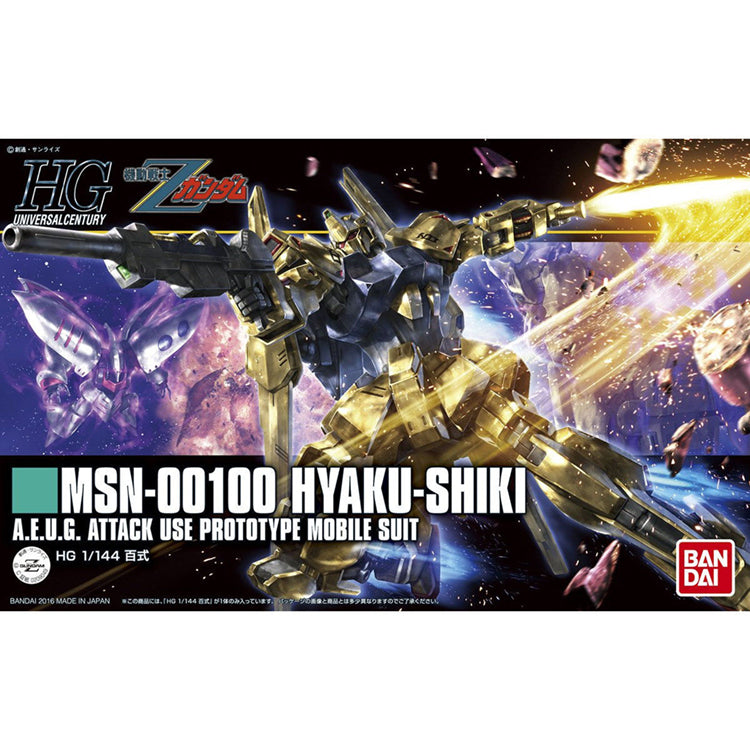"Gundam" Model Kit - HGUC #200 Hyaku-Shiki 1/144 - Doki Doki Land 