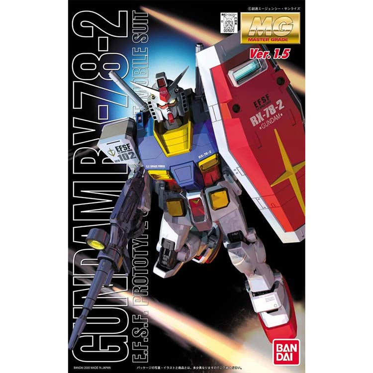 "Gundam" Model Kit - MG RX-78-2 Gundam Ver 1.5 1/100 - Doki Doki Land 