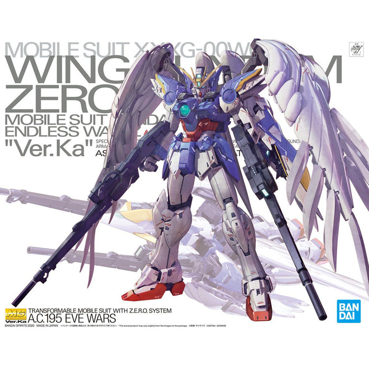 "Gundam" Model Kit - MG Wing Gundam Zero Ew Ver.Ka 1/100