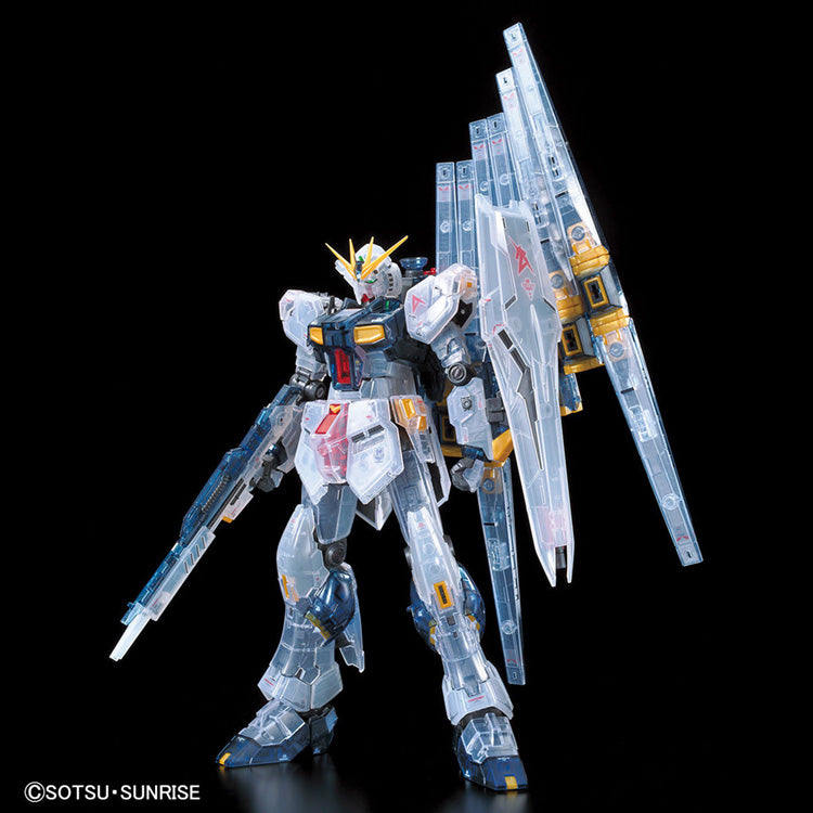 “Gundam" Model Kit - RG Nu Gundam (Clear Color) 1/144
