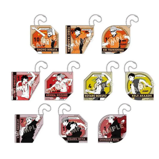 Haikyu!! Anime Merch - Decorate Acrylic Keychain (1 Random) - Doki Doki Land