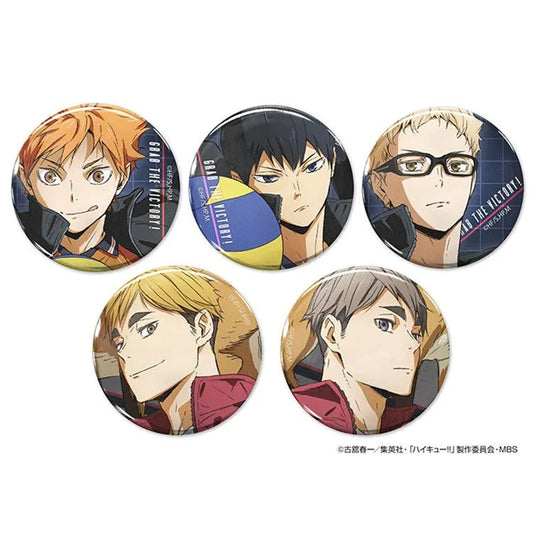 Haikyu!! Anime Merch - 65mm Can Badge Ver.2.0 - Doki Doki Land