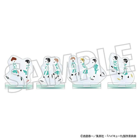 Haikyu!! Anime Merch - Acrylic Diorama Aoba Johsai High School Yuru Pallet - Doki Doki Land