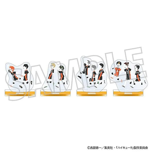 Haikyu!! Anime Merch - Acrylic Diorama Karasuno High School Yuru Pallet - Doki Doki Land