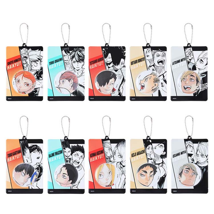 Haikyu!! Anime Merch - Can Badge & Special Holder Collection Vol.1 (1 Random Type)