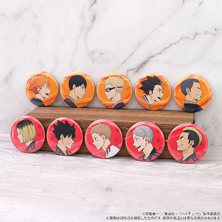 Haikyu!! Anime Merch - Chara Badge Collection (1 Random) - Doki Doki Land 