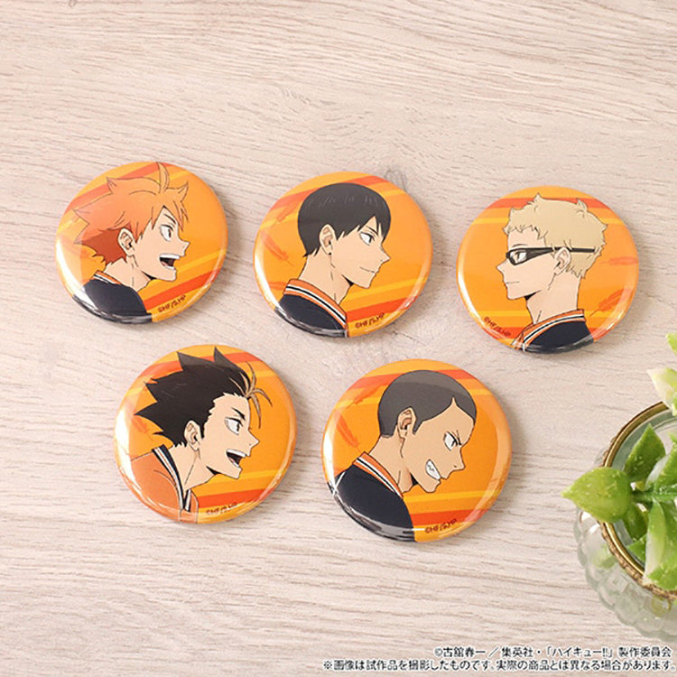 Haikyu!! Anime Merch - Chara Badge Collection (1 Random) - Doki Doki Land 