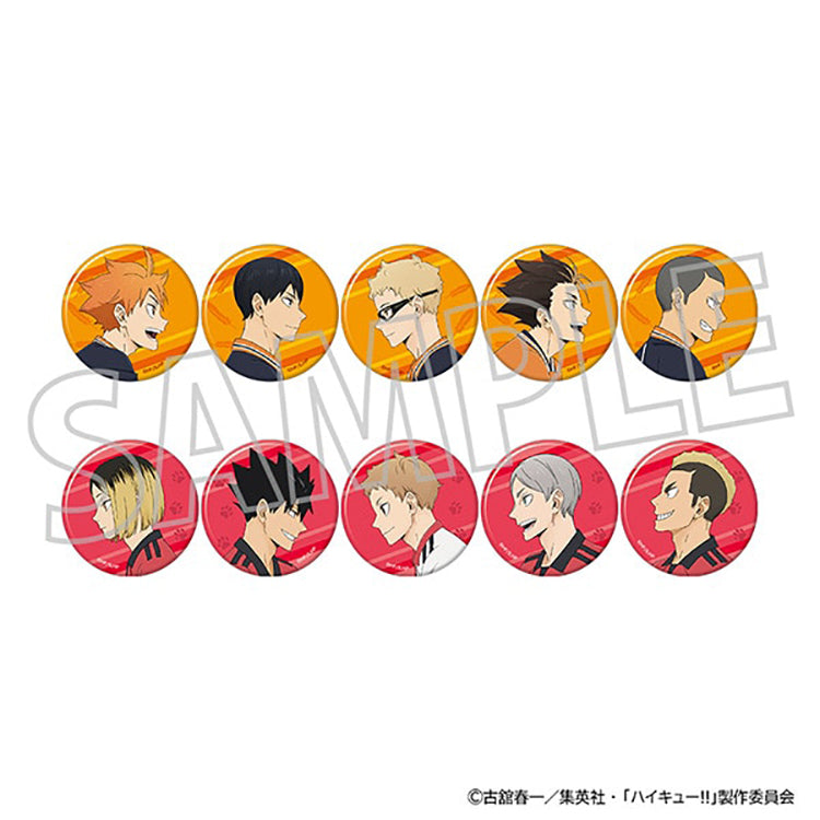 Haikyu!! Anime Merch - Chara Badge Collection (1 Random) - Doki Doki Land 