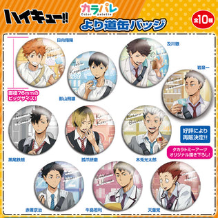 Haikyu!! Color Palette Yorimichi Tin Badge