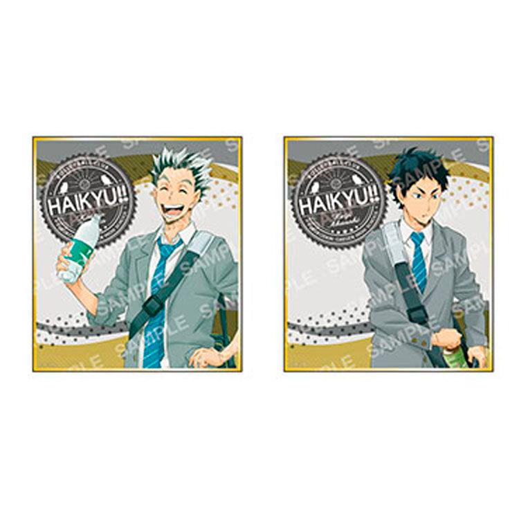 Haikyu!! Anime Merch - Drink Copyright Illustration Mini Shikishi Collection (1 Random) - Doki Doki Land 