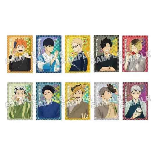 Haikyu!! Anime Merch - Festival Trading Clear Kirakira Card