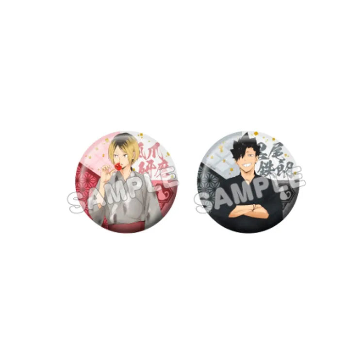 Haikyu!! Anime Merch - Festival Trading Japanese Paper Style Can Badge