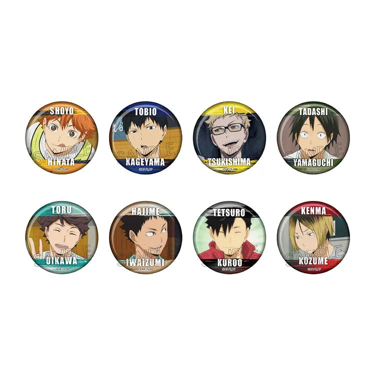 Haikyu!! Anime Merch - Hyakumensou Can Badge Vol.3 (1 Random) - Doki Doki Land 