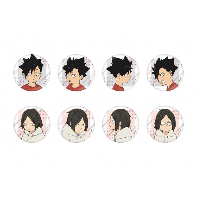 Haikyu!! Anime Merch - Kenma & Kuroo Childhood Trading Tin Badge (1 Random)