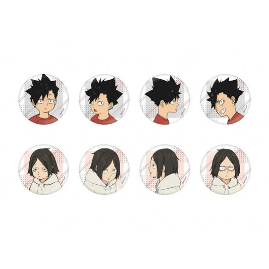 Haikyu!! Anime Merch - Kenma & Kuroo Childhood Trading Tin Badge (1 Random) - Doki Doki Land